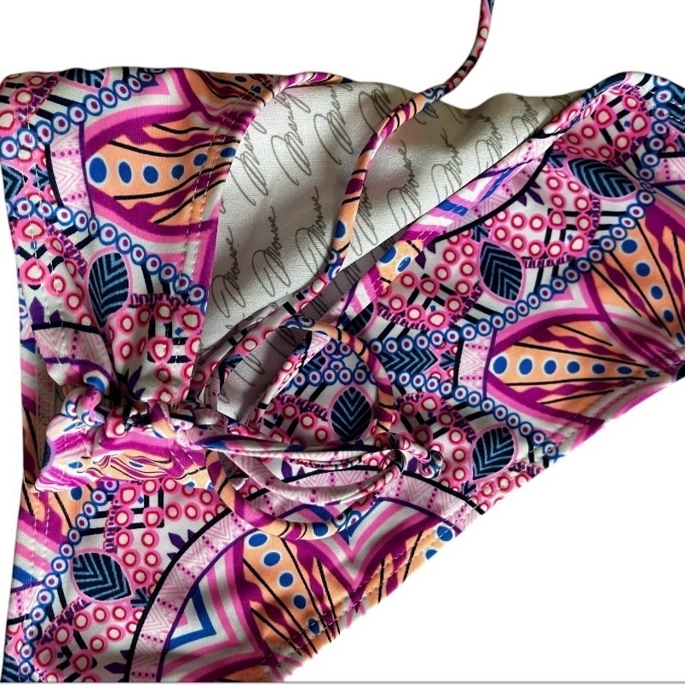 Marilyn Monroe NWT Pink, Purple and Blue Bikini Set, Women’s Size Large - Picture 3 of 5